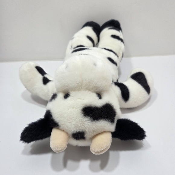 Build A Bear Holstein Cow Black White Retired Vintage 18" Plush Stuffed Animal - Picture 3 of 10